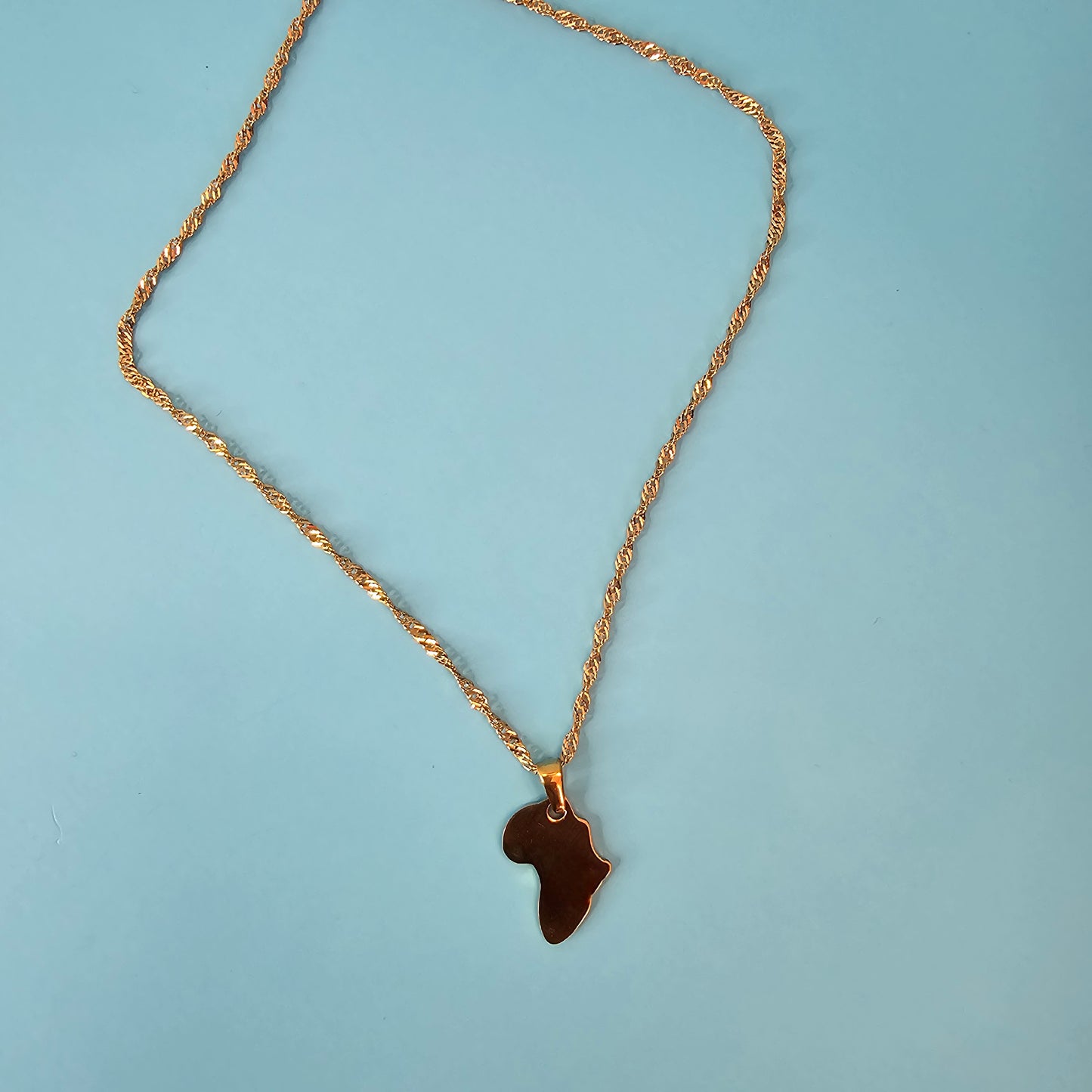 Women's Africa Pendant Necklace