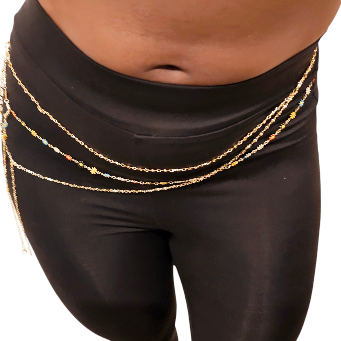 Gold Circle Waist Chain