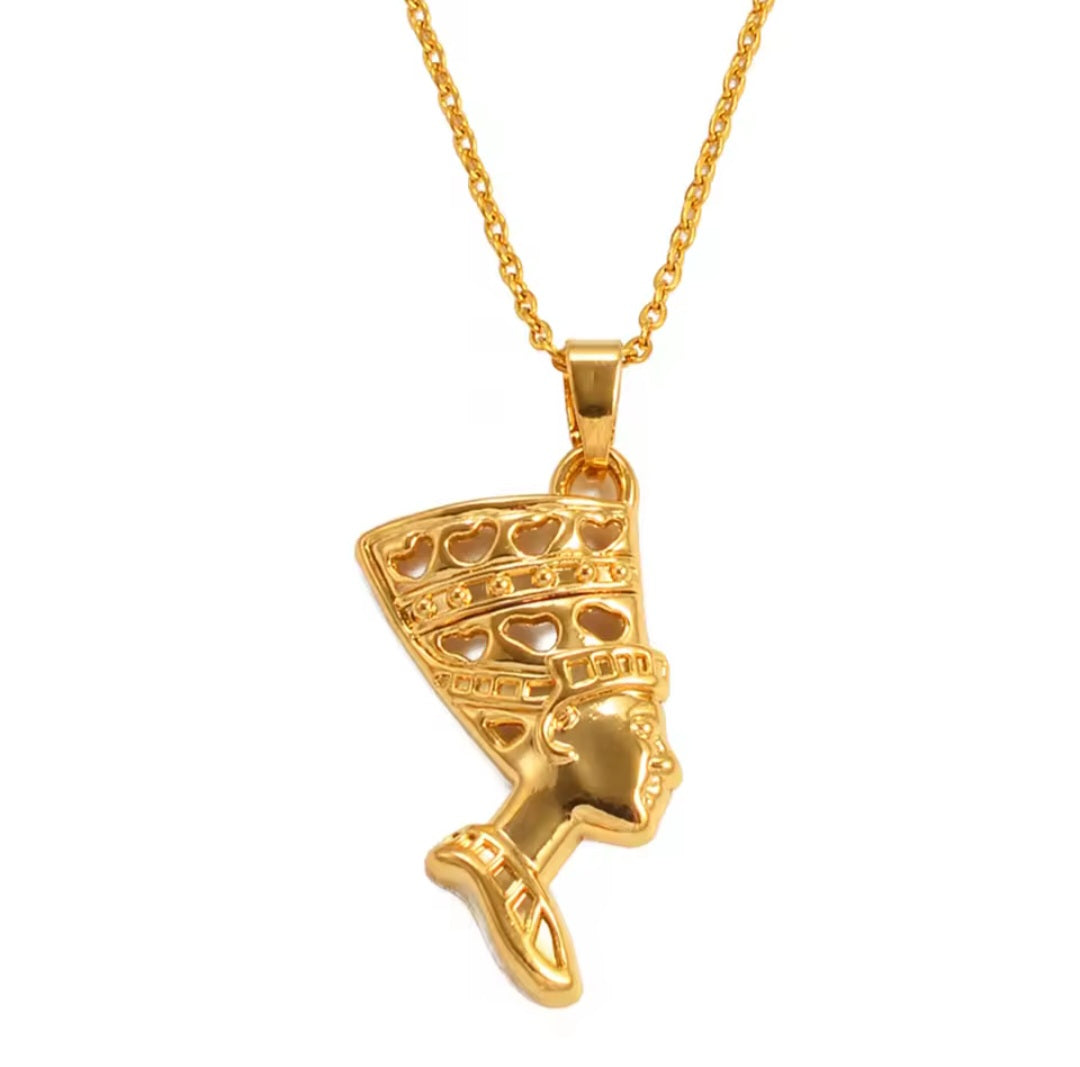 Nefertiti Pendant Necklace