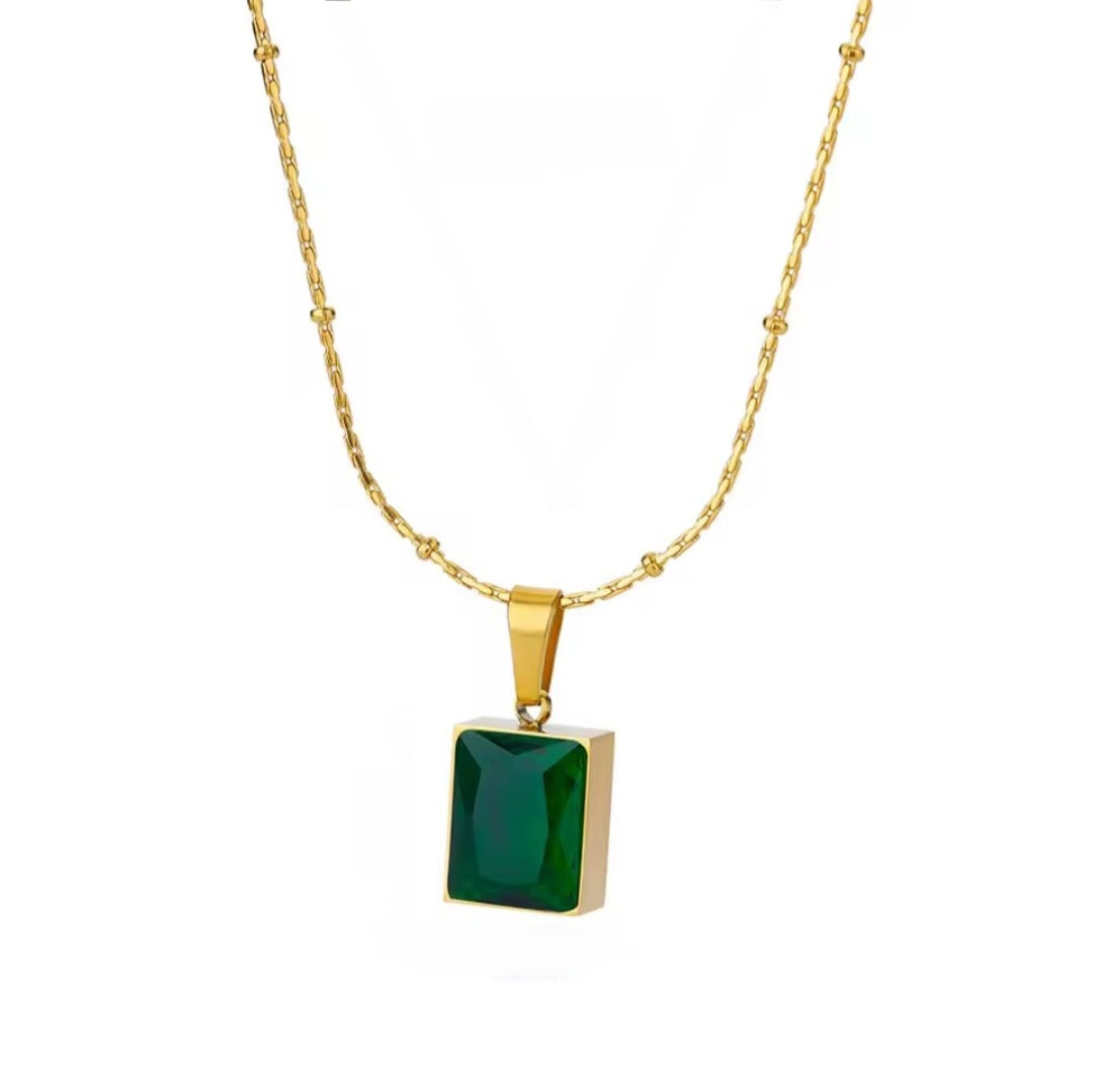 Lumière Gem Pendant Necklace