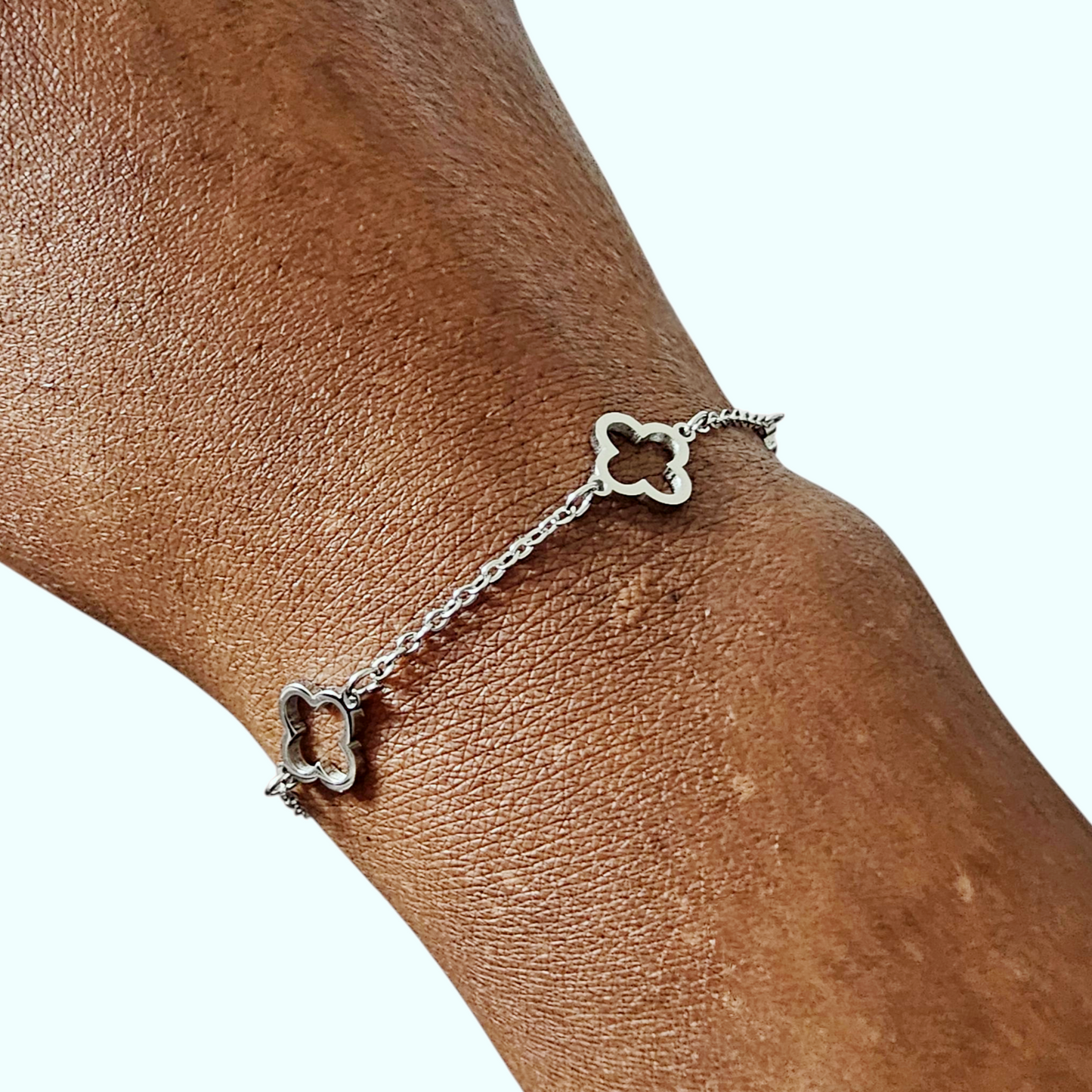 Classic Clover Bracelet - Silver