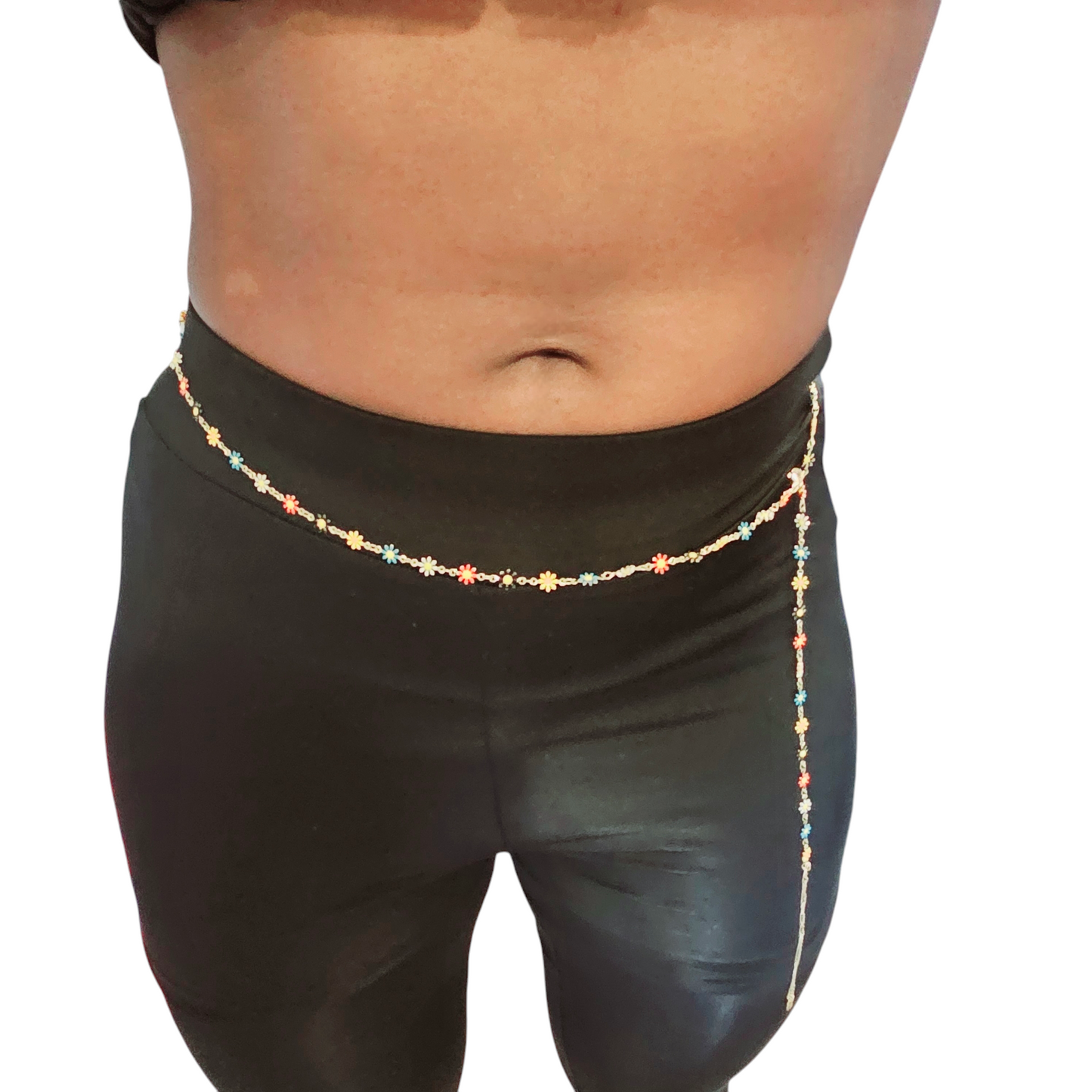 Gold Flower Waist Chain