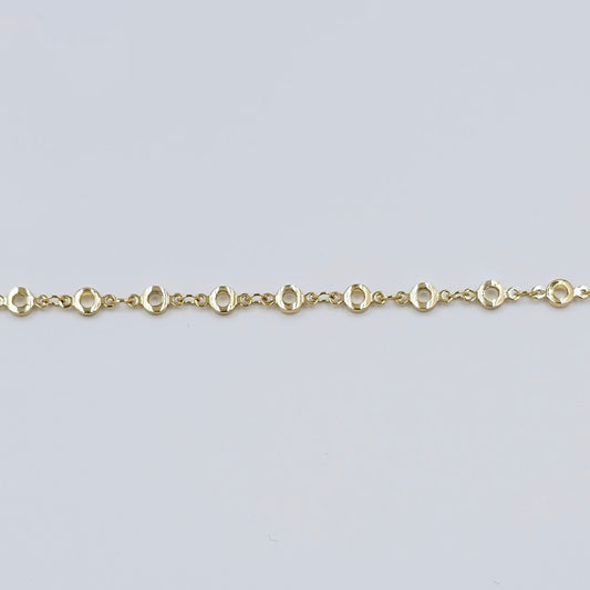 Gold Circle Waist Chain