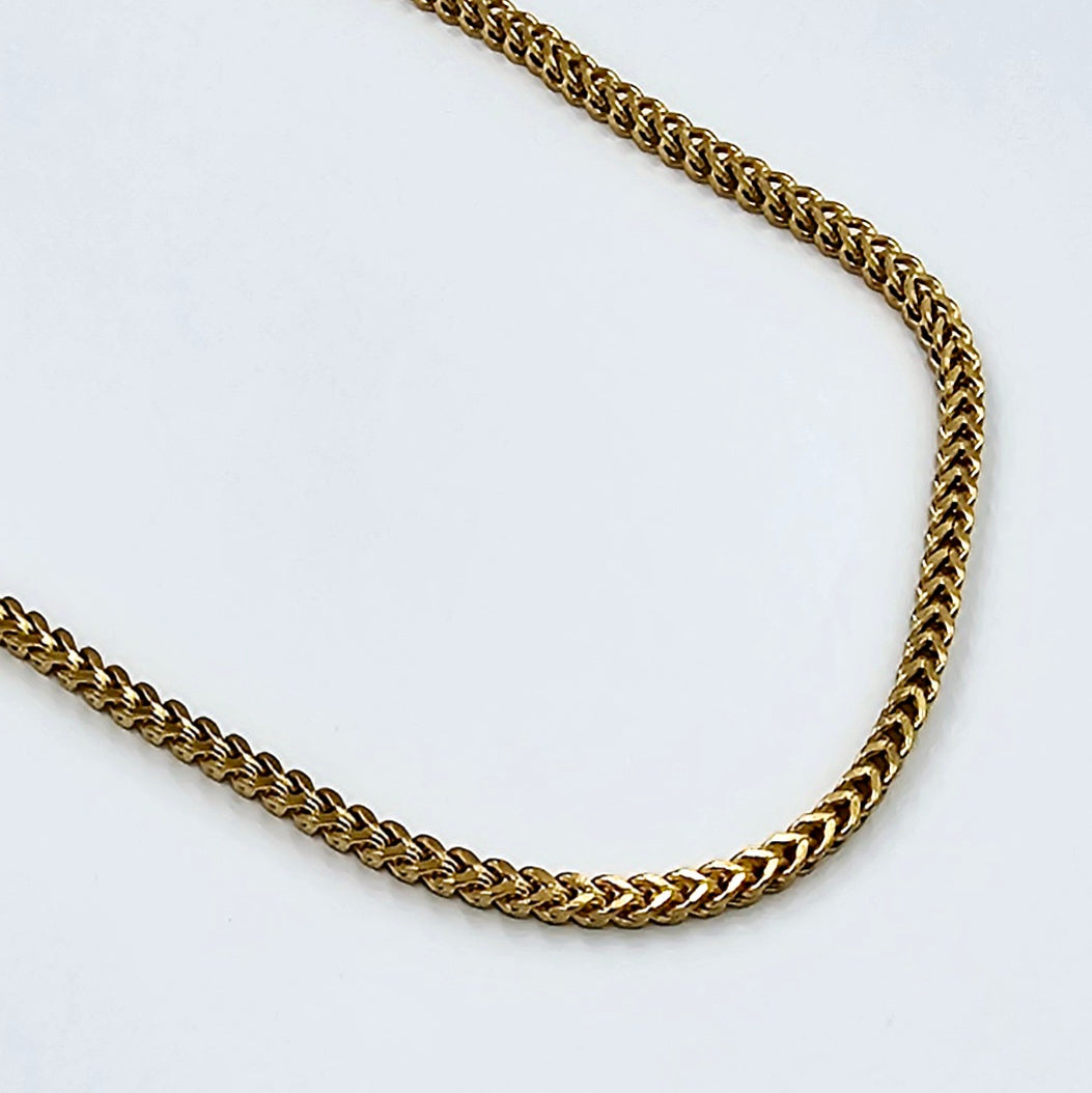 Men's Heavy Gold Box Curb Chain