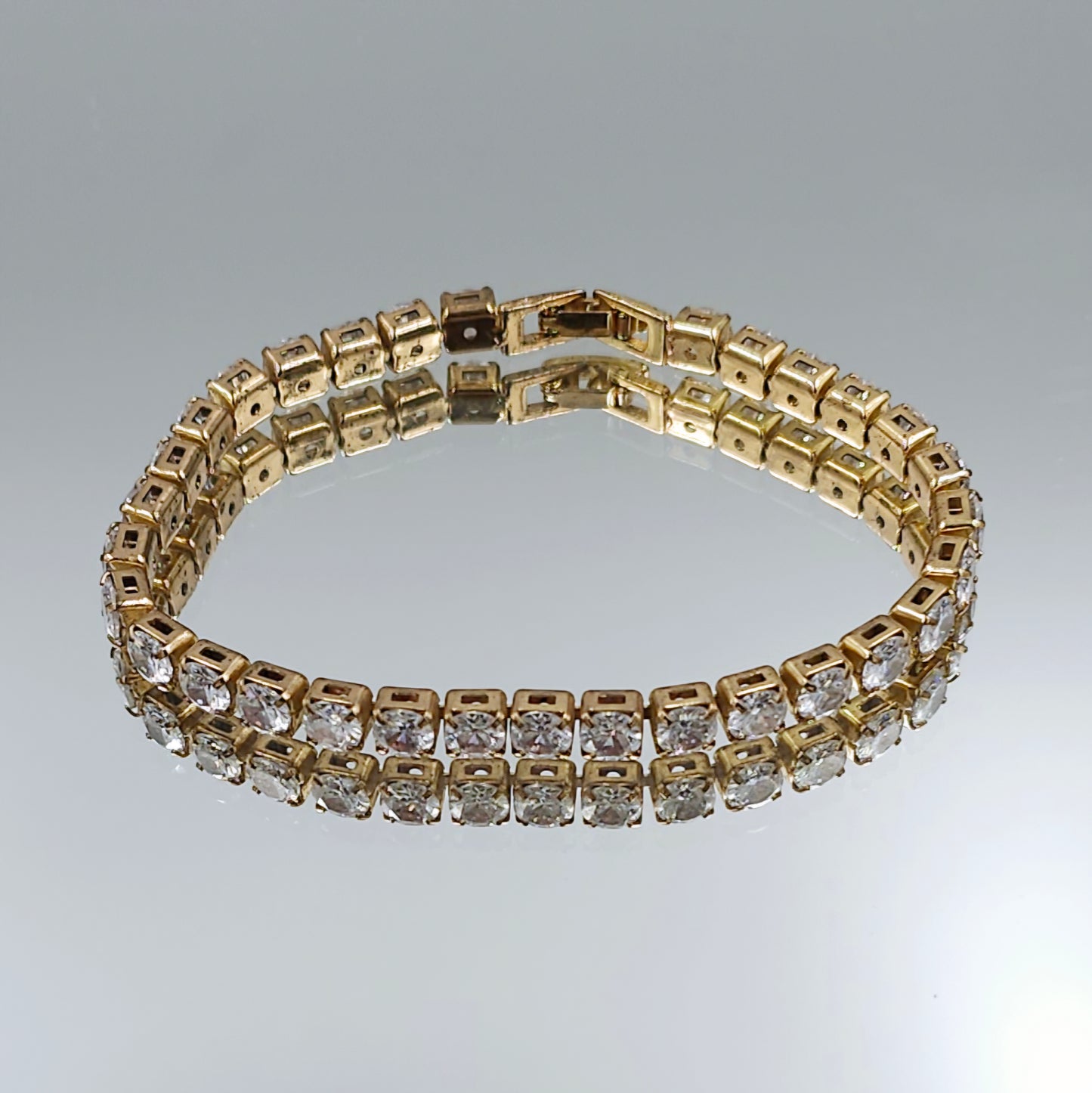 Classic Gold Tennis Bracelet