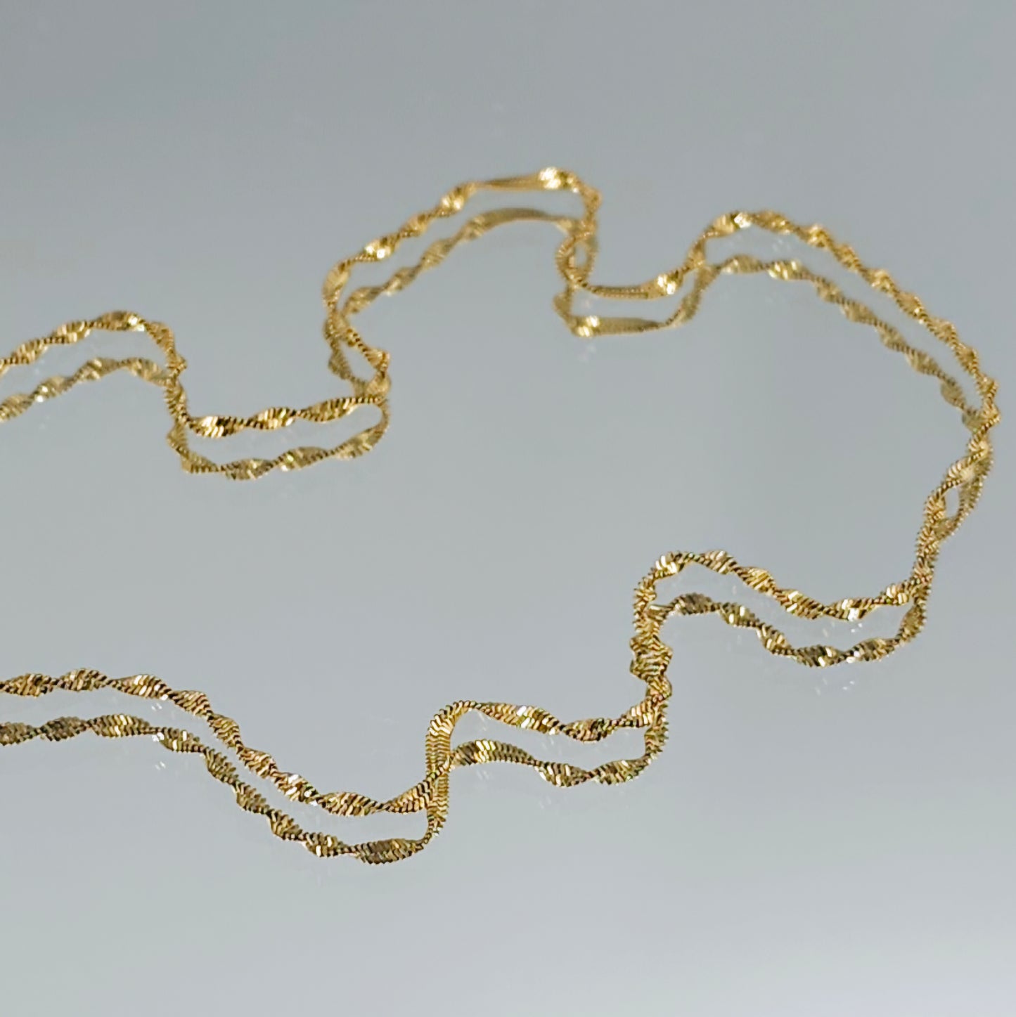 Women's Gold Twist Chain