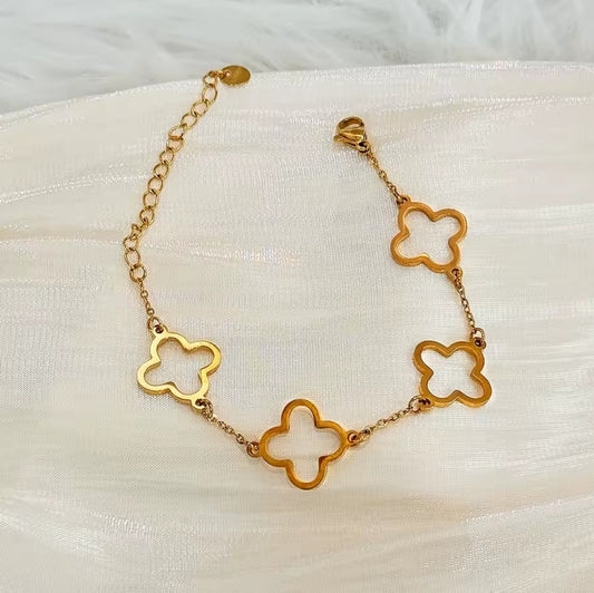 Classic Clover Bracelet - Gold