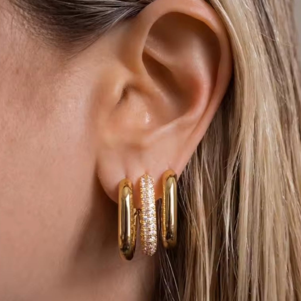 Solene Huggie Earrings