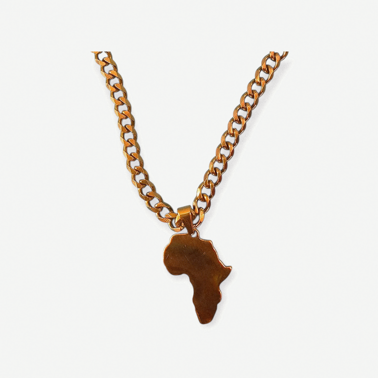 Men's Africa Pendant Necklace