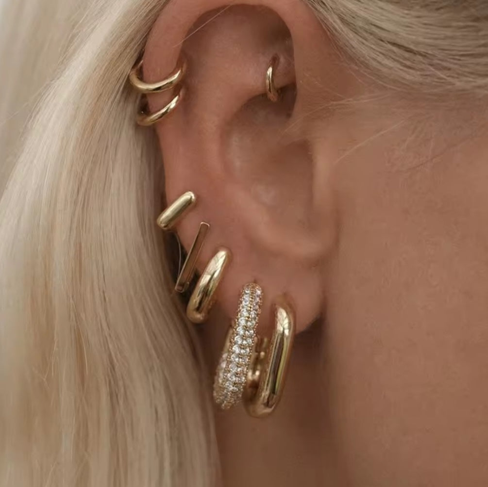 Solene Huggie Earrings
